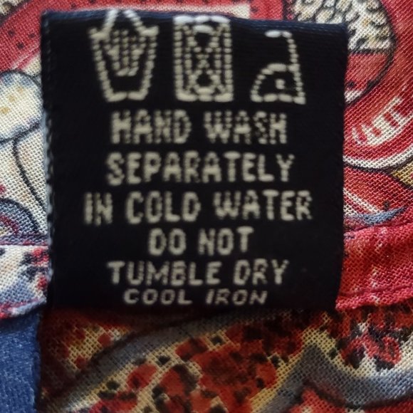 Zoey & Beth Paisley Blouse Size L - Picture 11 of 11